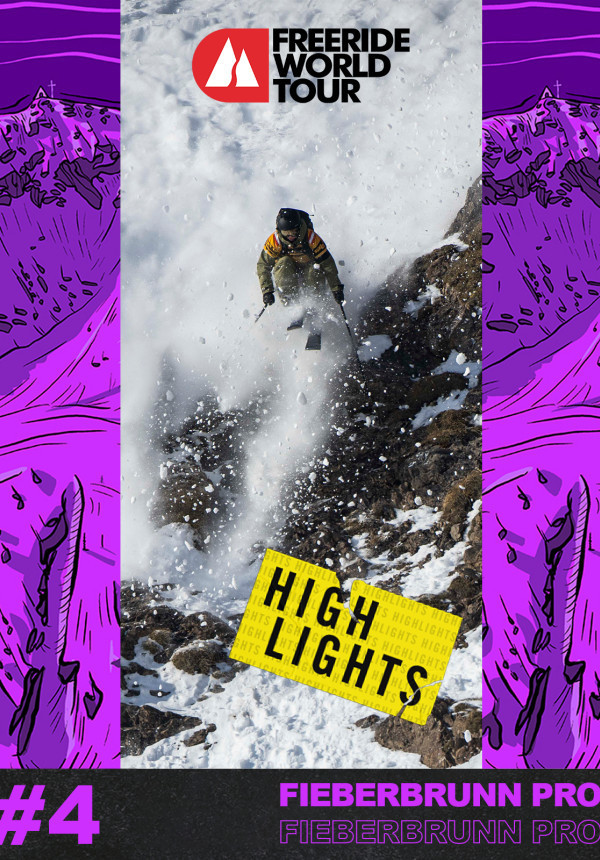 Highlights Freeride World Tour 2023 - Fieberbrunn