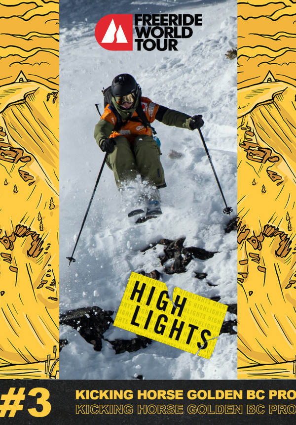 Highlights Freeride World Tour 2023 - Kicking Horse