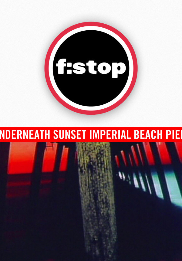 F-STOP - Aaron Chang - Underneath sunset Imperial Beach Pier 